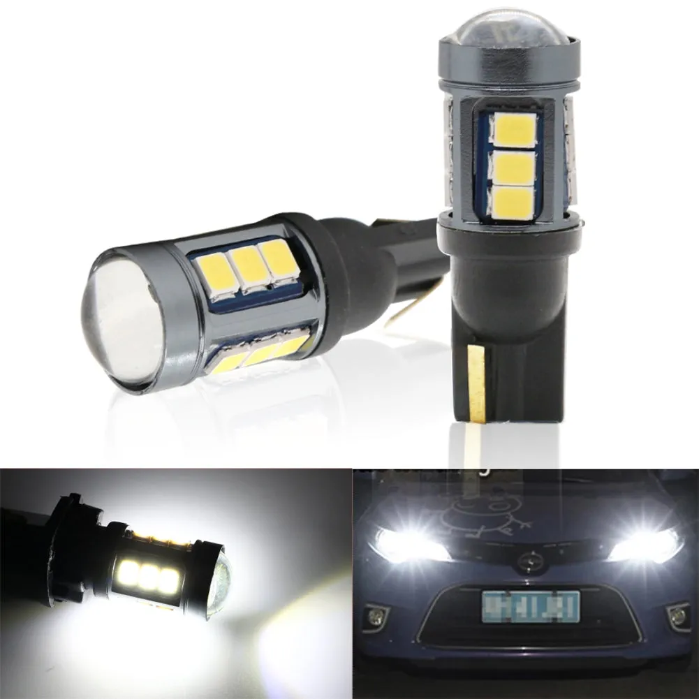 1 Pair Car  Width  Light, Aluminum Led T10 Decoding Light, 12v