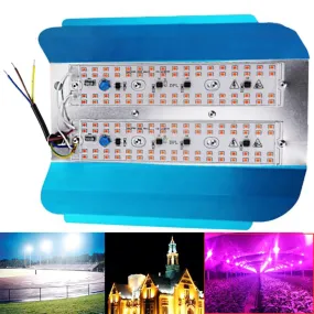 100W 50W 30W 220V 110V led plant grow light full spectrum LED Flood Light Reflector Flood Light Waterproof IP65 Spotlight