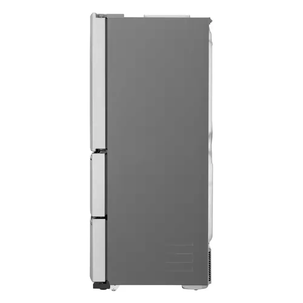 14 Cu. Ft. 4-Door Kimchi Specialty Refrigerator with Convertible Temperature Zones in Noble Steel, ENERGY STAR