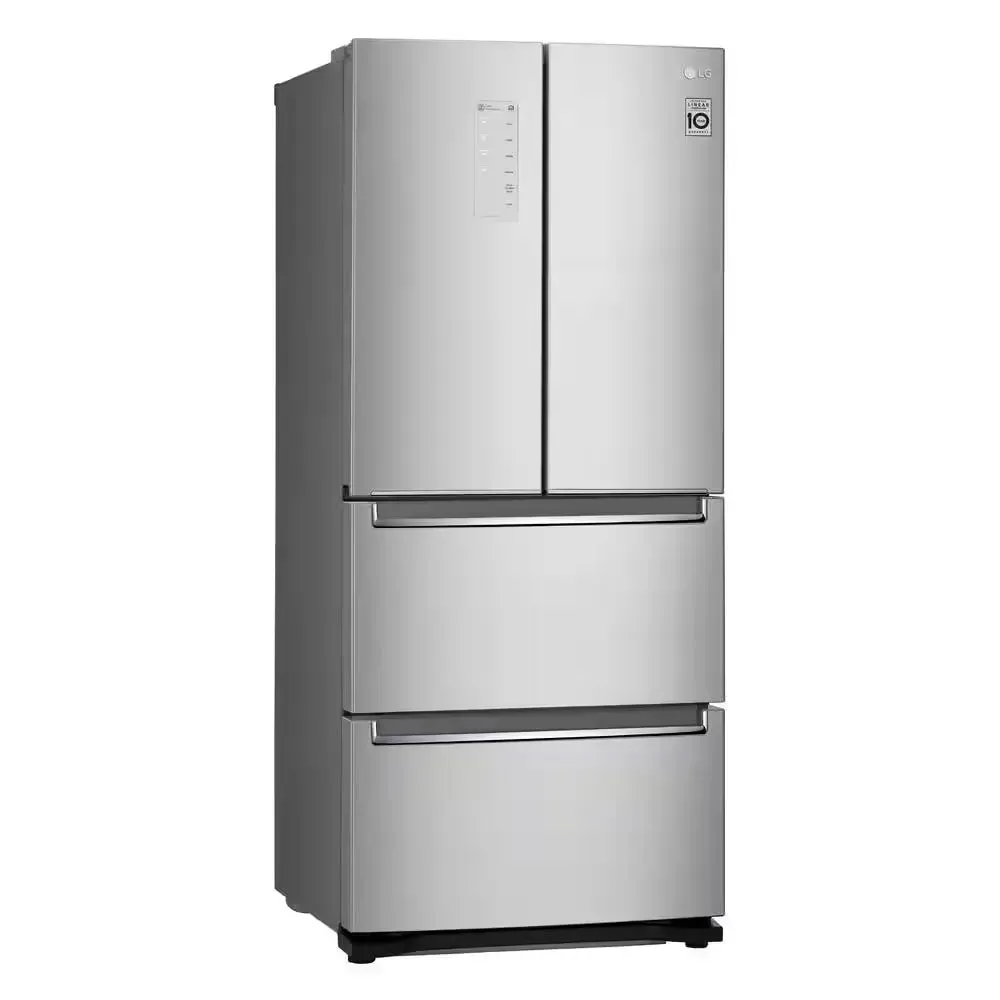 14 Cu. Ft. 4-Door Kimchi Specialty Refrigerator with Convertible Temperature Zones in Noble Steel, ENERGY STAR