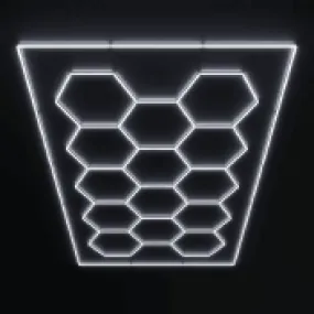 14 HEX SET 96"x190" 534 WATT w/Outer Frame