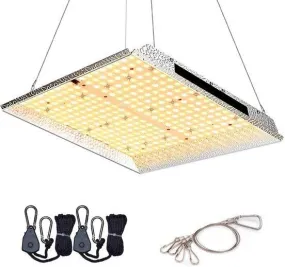 2000W Led Grow Light 3x3ft Sunlike Full Spectrum IR Grow Lamps for Indoor Plant Commercial LED Grow Hydroponic Growing Light with Updated 342 LEDs