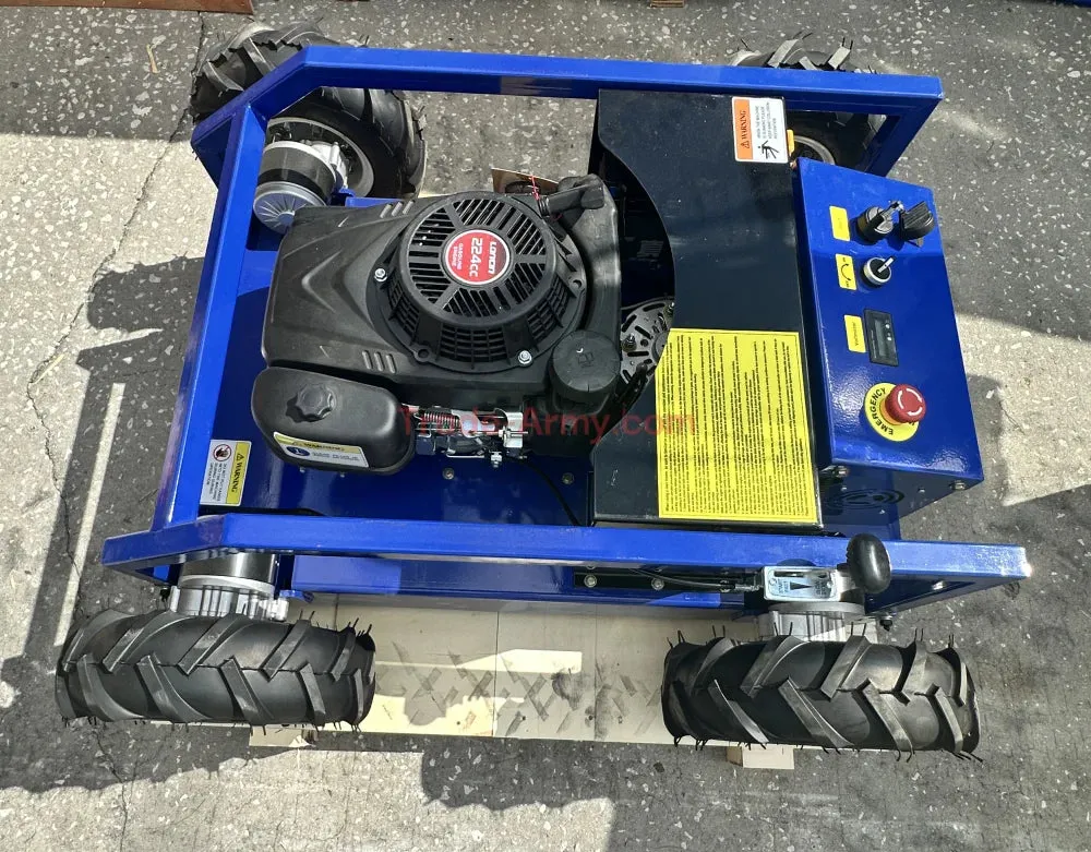 20" RC Lawn Mower - 4x4 Version - RC500W - Alternator & Electric Start