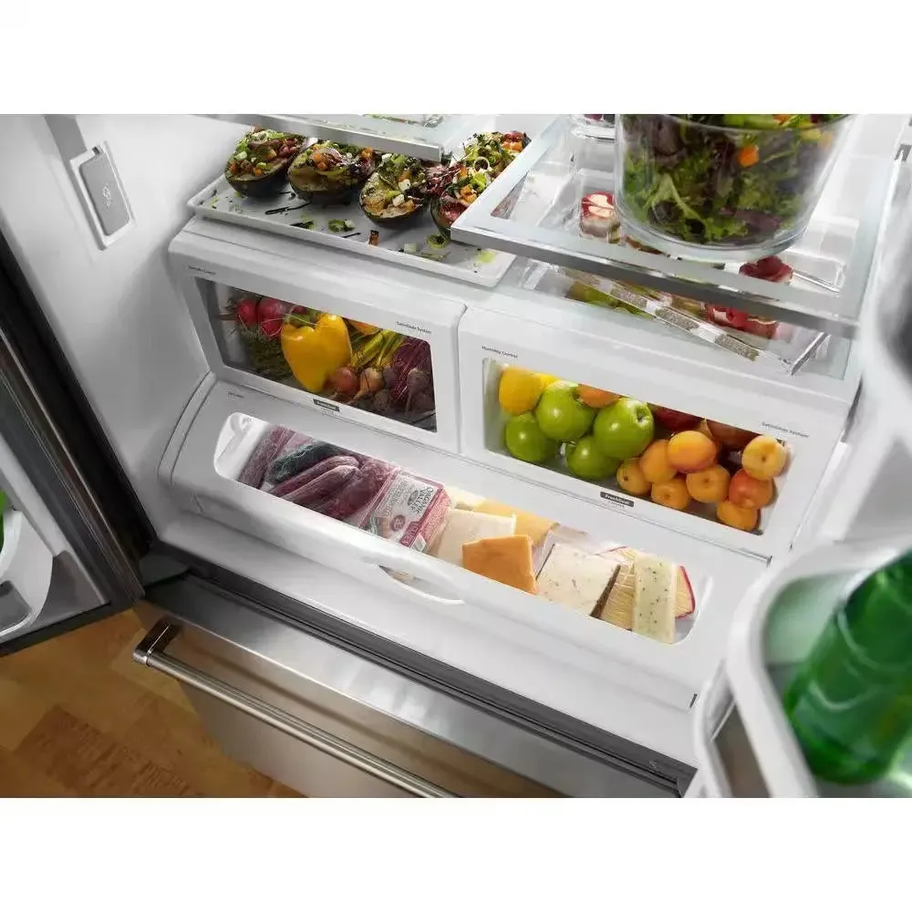 21.9 Cu. Ft. French Door Refrigerator in Stainless Steel, Counter Depth