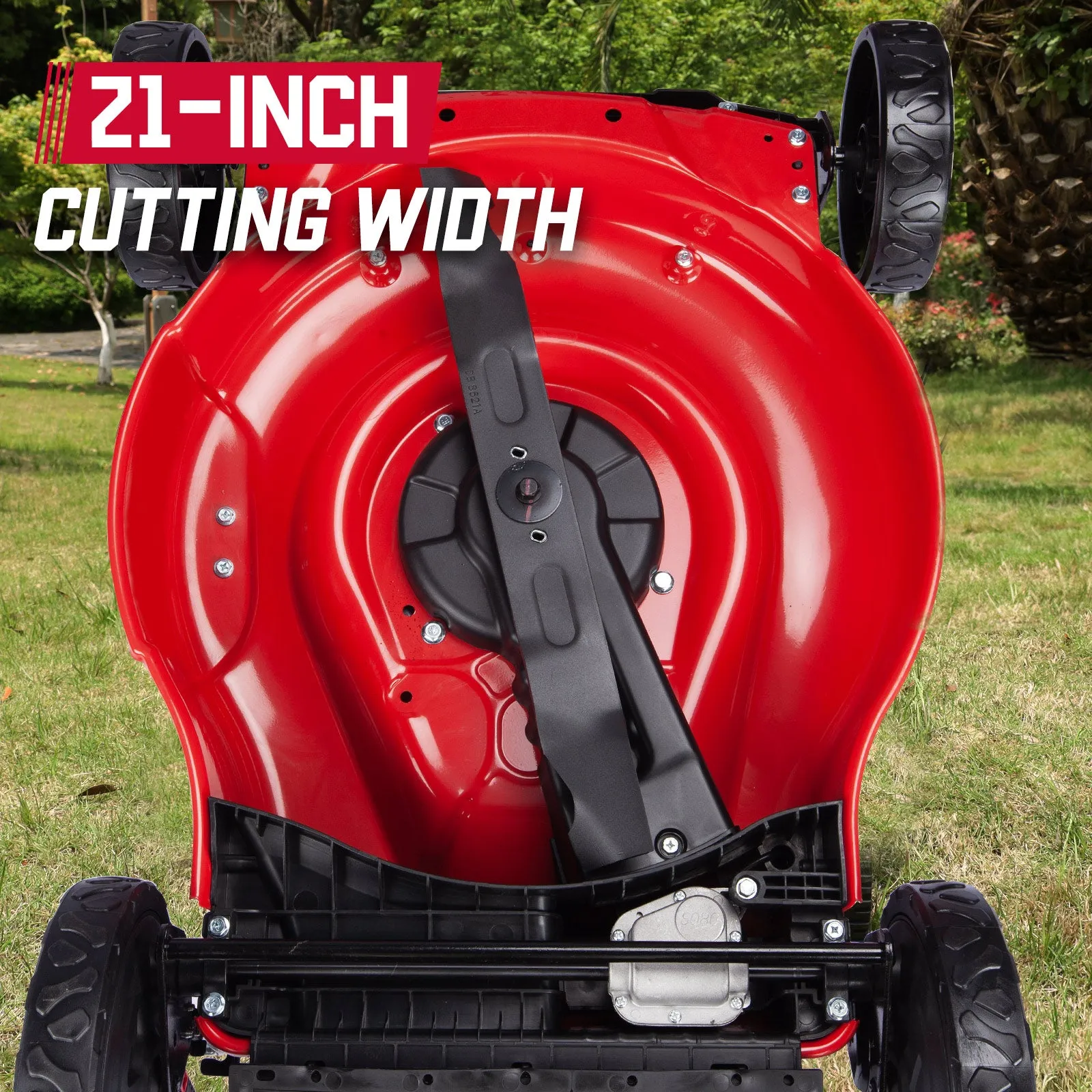 21" 140cc Gas Push Lawn Mower w/ B&S 550EX Engine B8721P