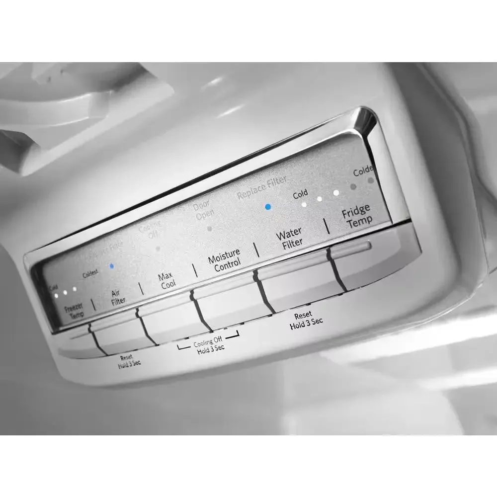 22.1 Cu. Ft. French Door Refrigerator in Stainless Steel with Interior Dispenser