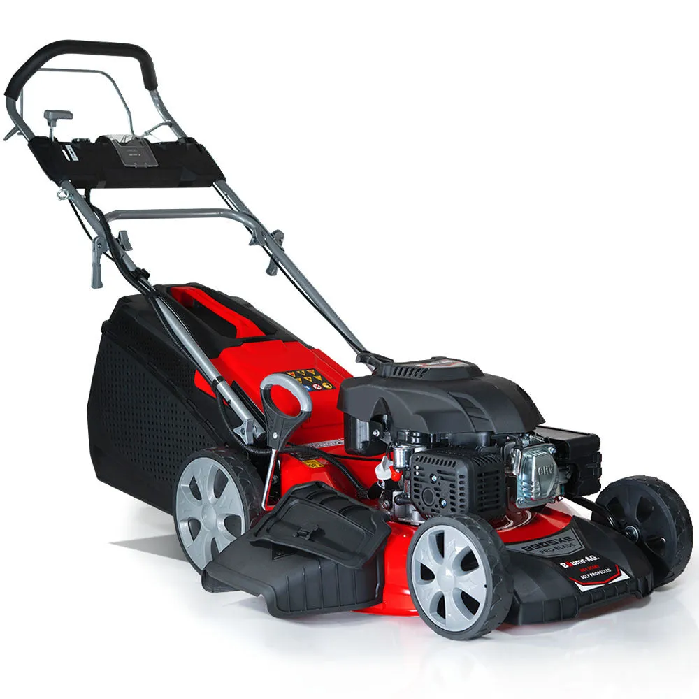 248cc 21" Self-Propelled 4-Stroke Lawn Mower, Electric Start - Baumr-AG