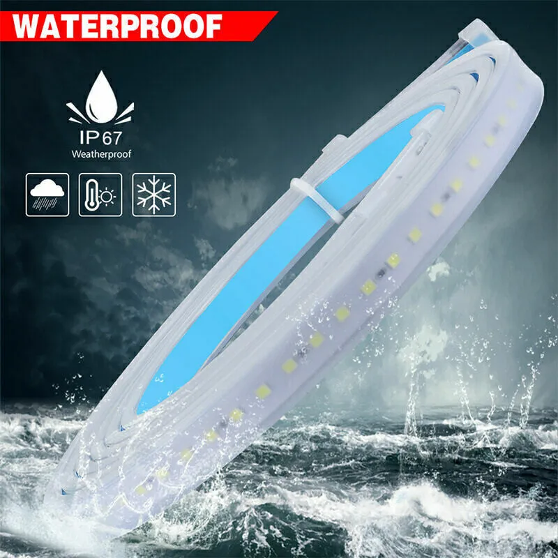 2PCS 2in1 Car Door Warning Light Anti Collision Flashing Safety