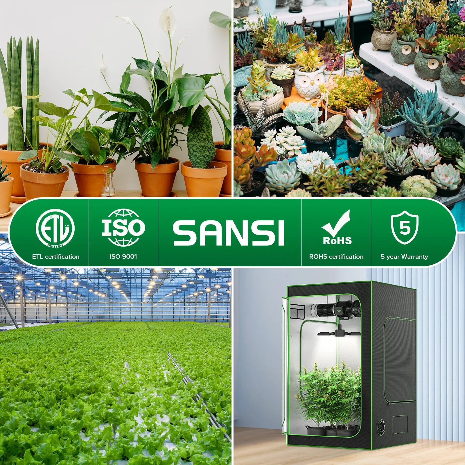 30W Panel LED Grow Light (US/CA ONLY)