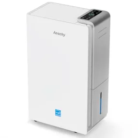 4500 Sq.Ft Most Efficient Energy Star 2024 Dehumidifier,AEOCKY 52 Pint Smart Compressor Dehumidifier with Drain Hose, Intelligent Humidistat,for Basement, Large Room, Bedroom, Home, Bathroom, RV, Boat