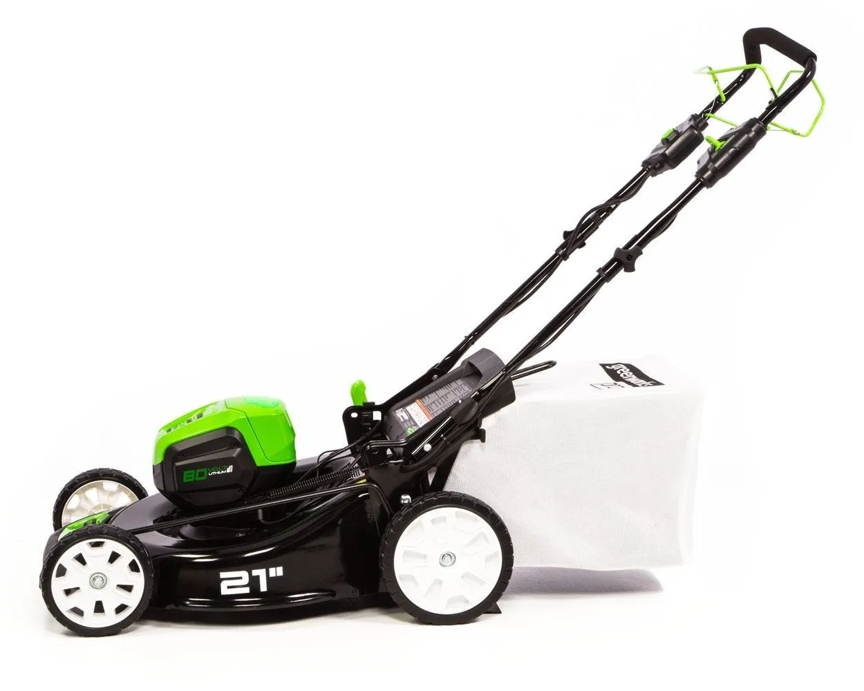 80V 21" Cordless Battery 3-in-1 Self-Propelled Lawn Mower w/ 4.0Ah Battery & Charger