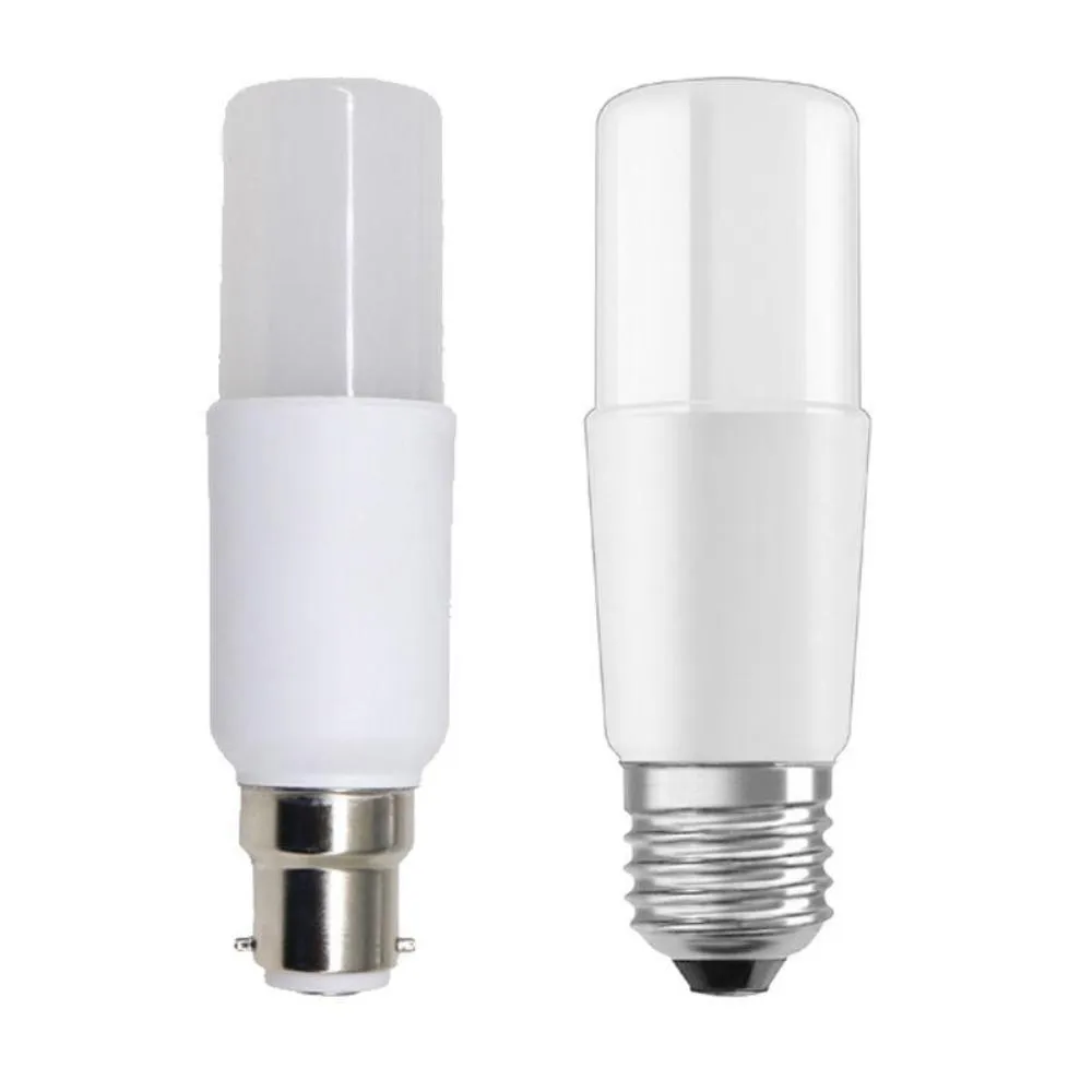 9w LED B22, E27 T40 Stick Globe Warm White 3k, Cool White 4k, Daylight 5k, 6k Dimmable