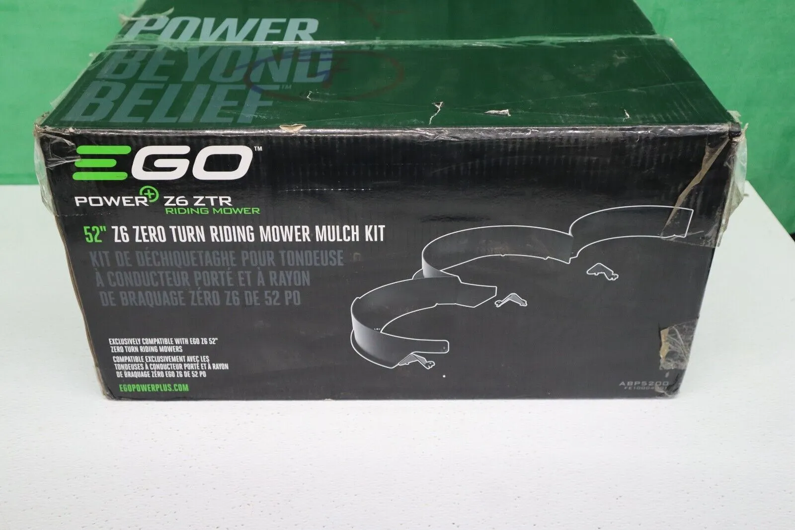 ABP5200 EGO 56V Z6 52” Zero-Turn Riding Mower Mulching Kit