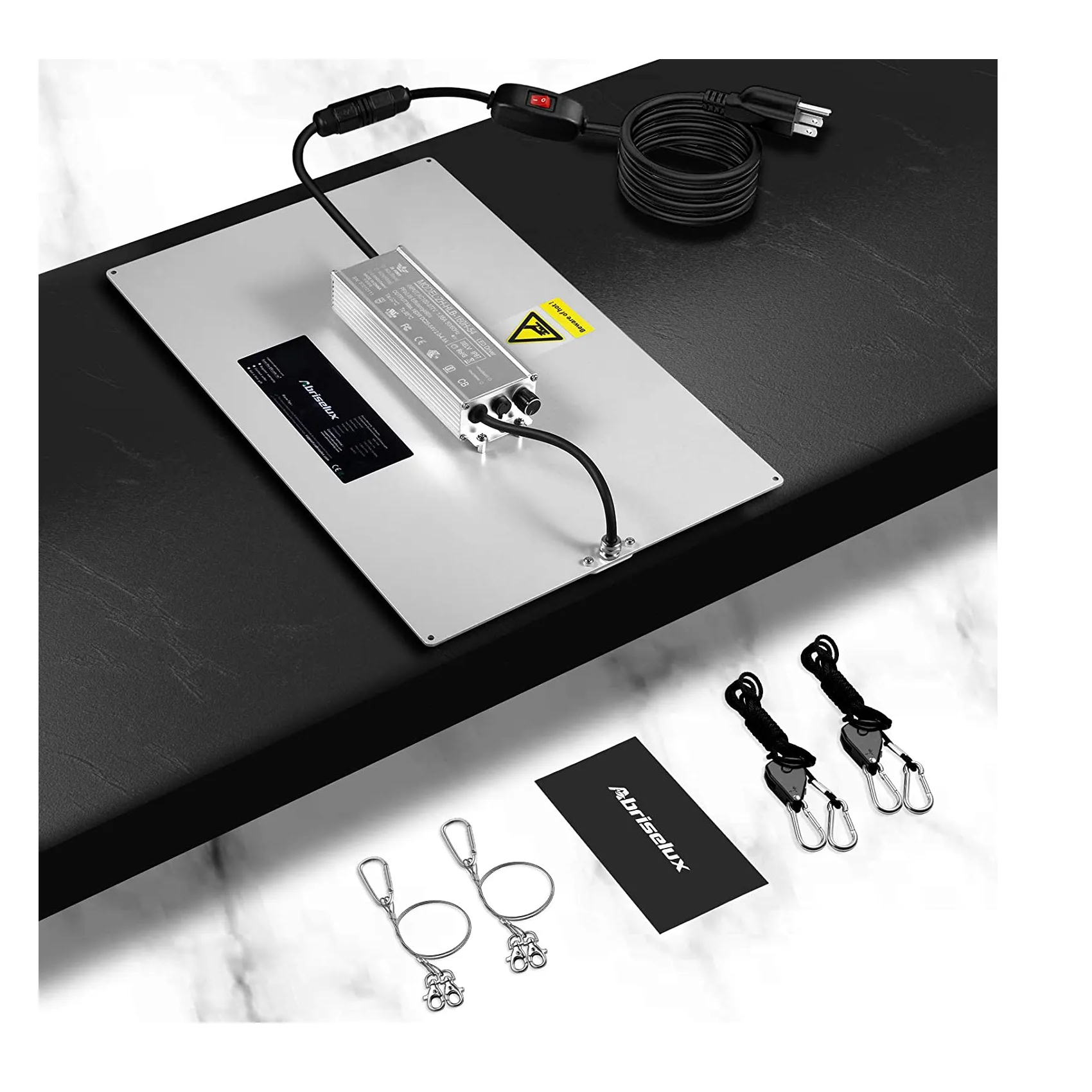 Abriselux LED Grow Light Dimmable | Full Spectrum Grow Lamps for Indoor Hydroponic Growing Light