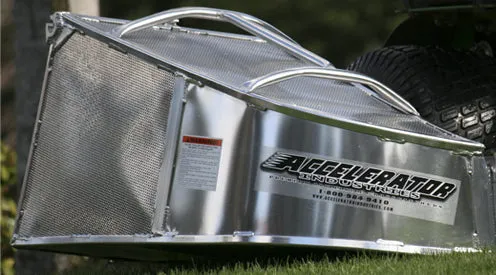 Accelerator Standard Side Catcher 4.15 Cubic Ft. / 3.3 Bushels | Fits world lawn 28 and 32 inch mowers (GCWP)