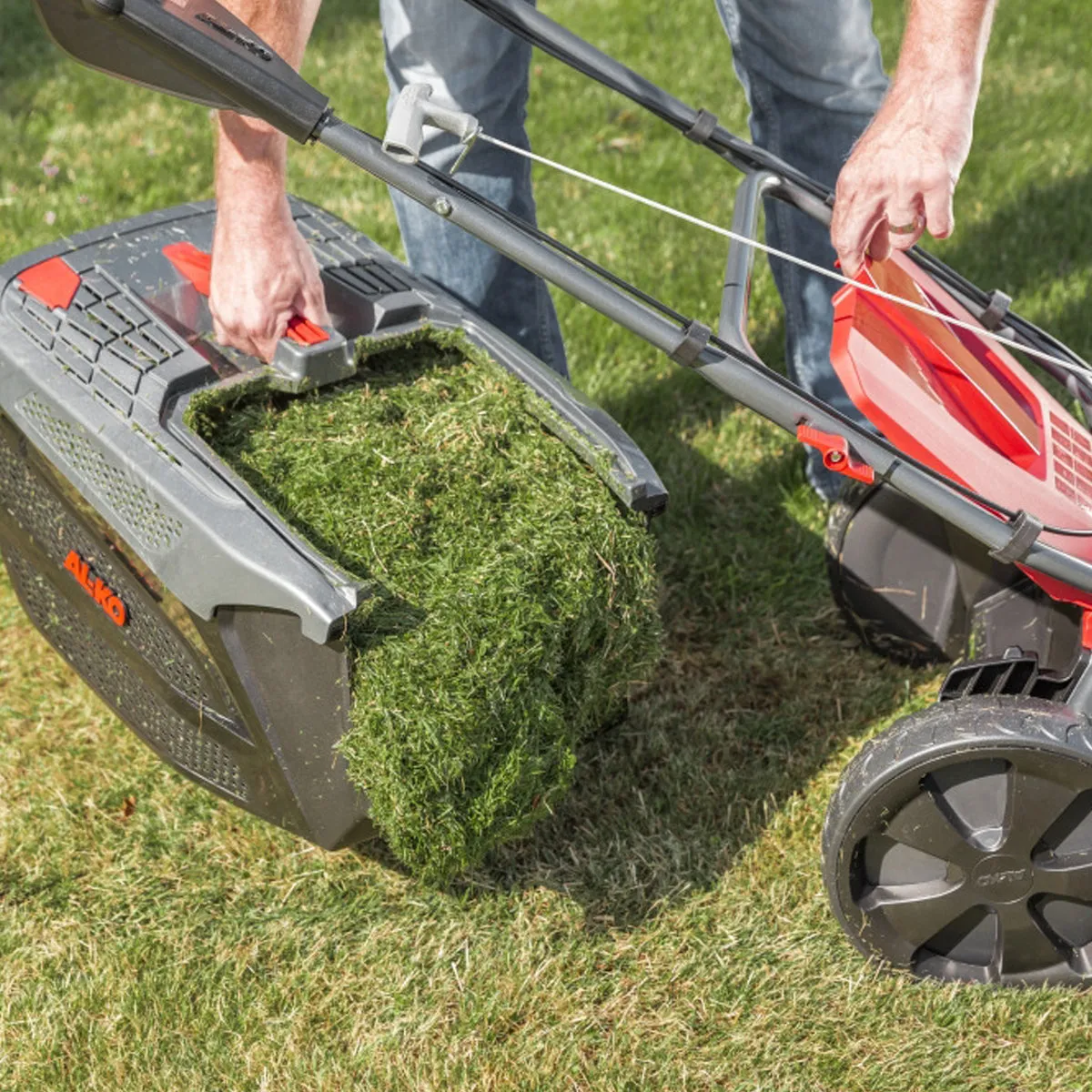 AL-KO Premium 470 SP-H Self Propelled Petrol Lawn Mower
