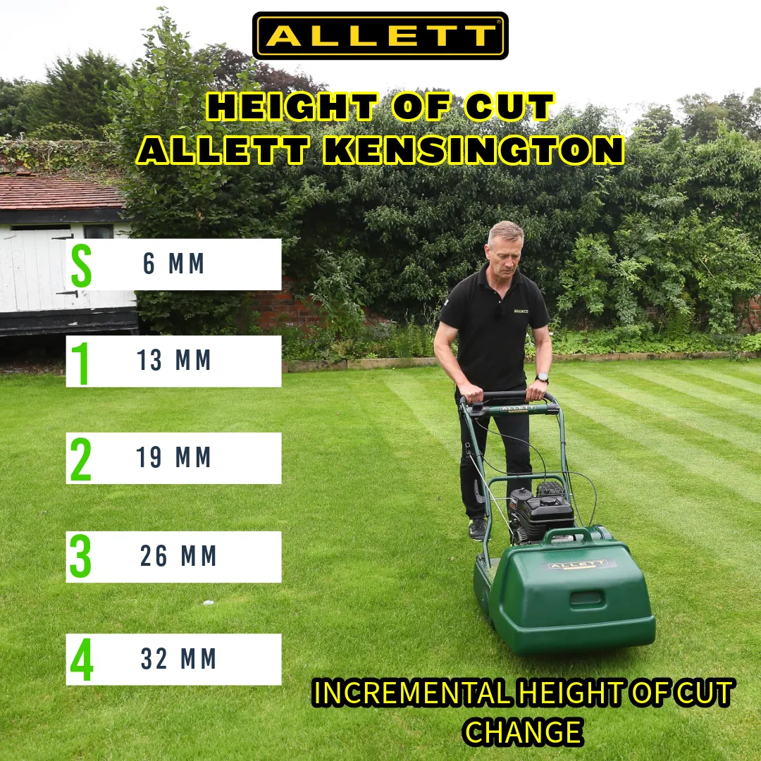 Allett Kensington 14B Petrol Cylinder Mower