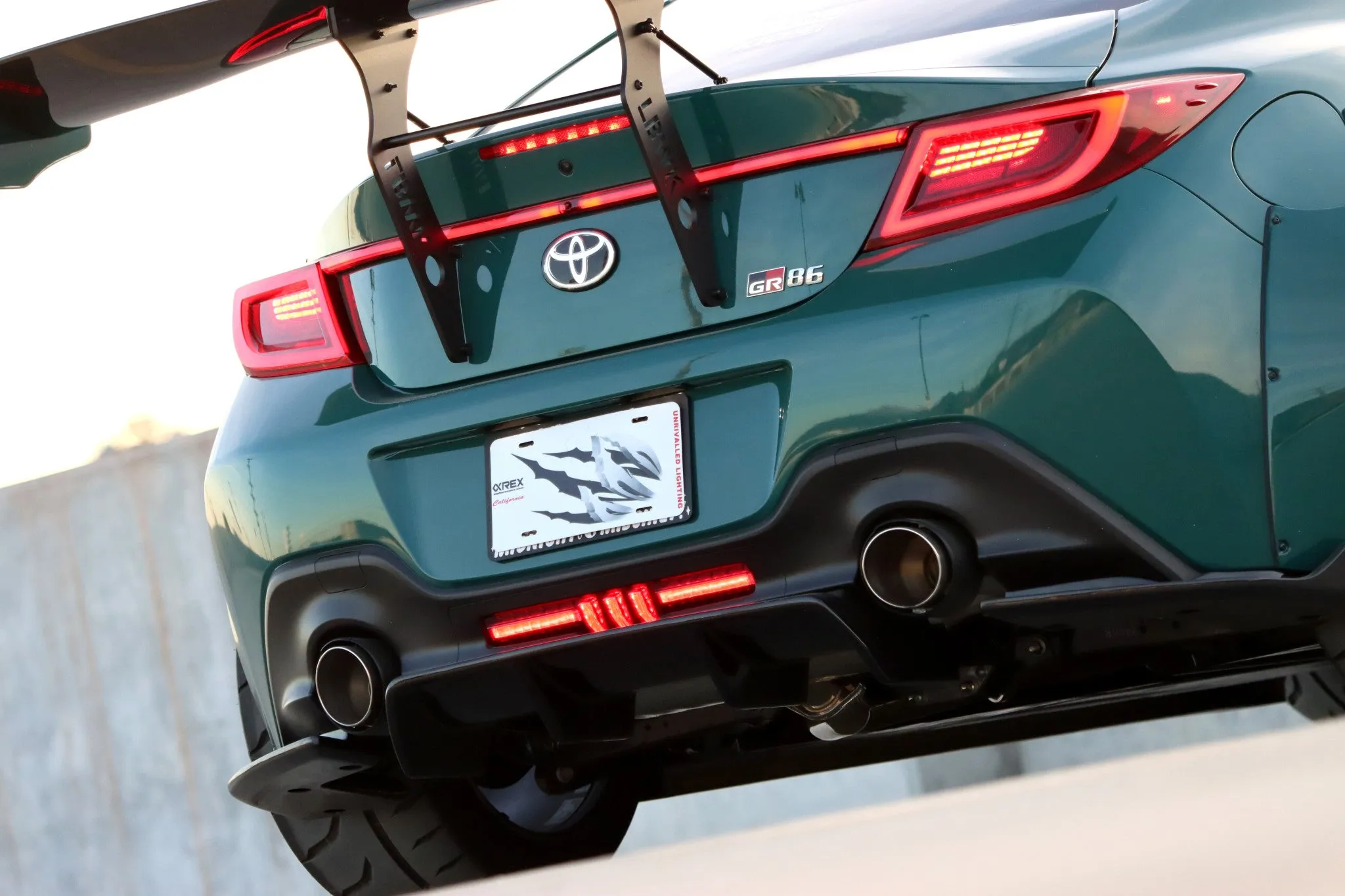 AlphaRex LUXX-Series Tail Lights - Alpha Black | 2022  Toyota GR86