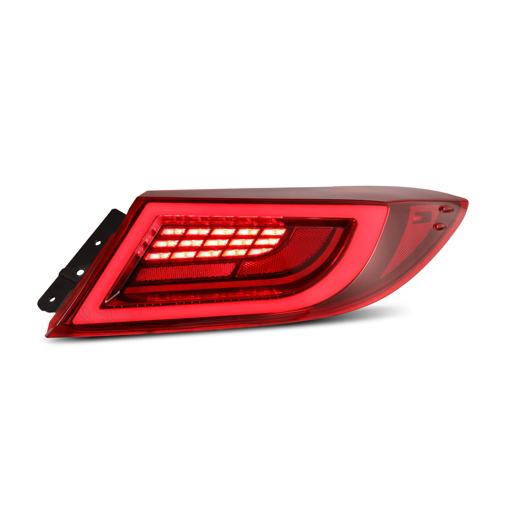 AlphaRex LUXX-Series Tail Lights - Vivid Red | 2022  Toyota GR86