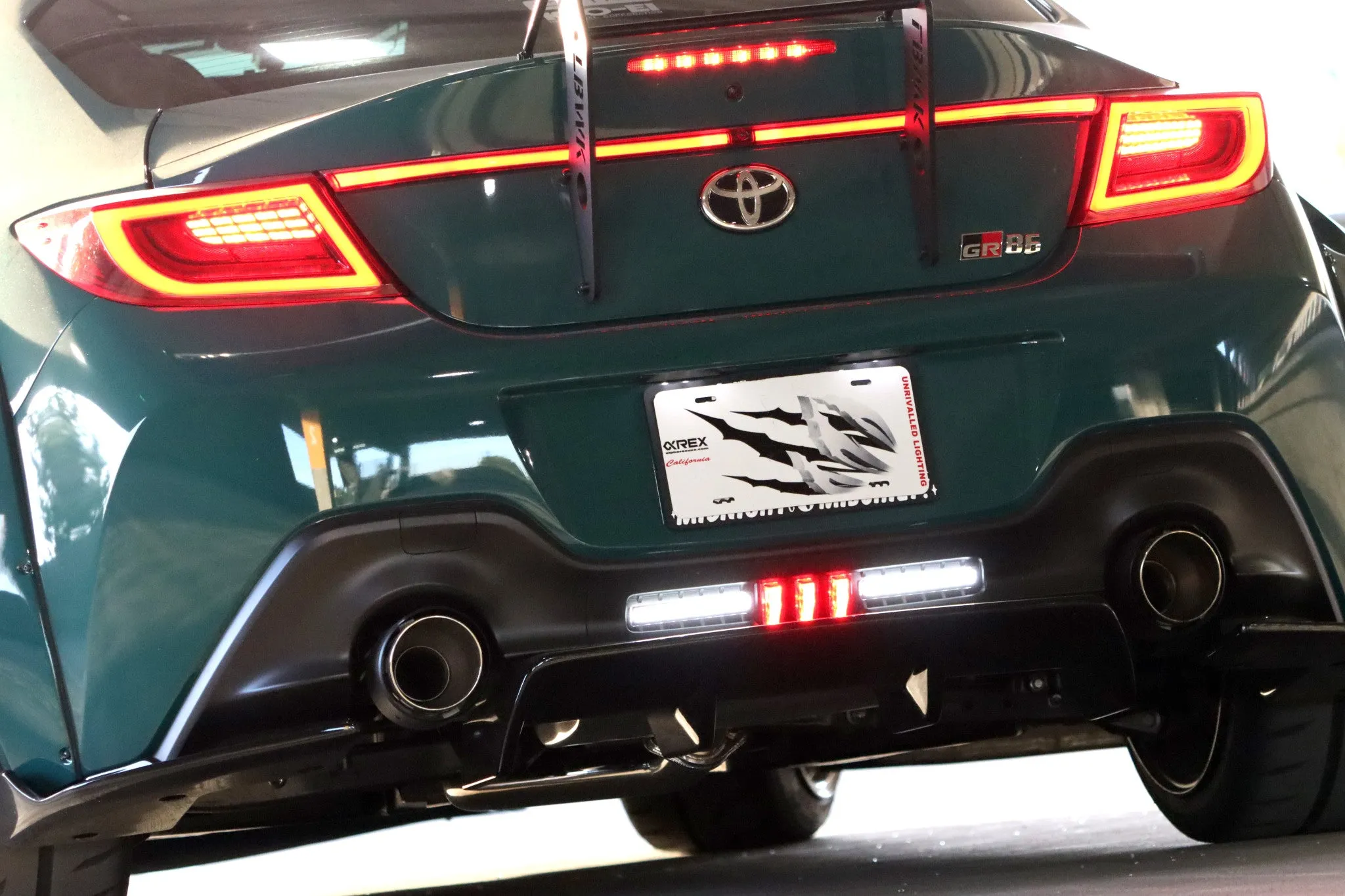 AlphaRex LUXX-Series Tail Lights - Vivid Red | 2022  Toyota GR86