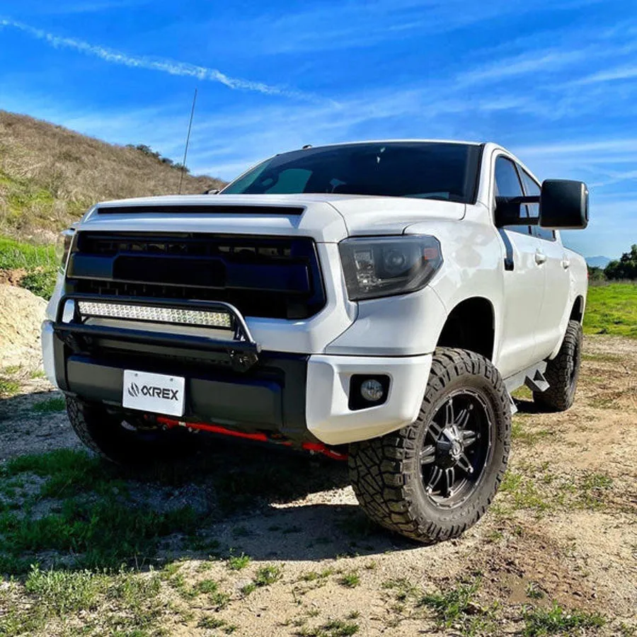 AlphaRex MK II PRO-Series Halogen Projector Headlights Chrome | 2021-2014 Toyota Tundra