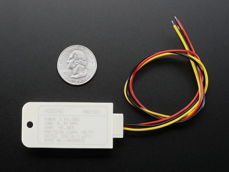 AM2302 (wired DHT22) temperature-humidity sensor