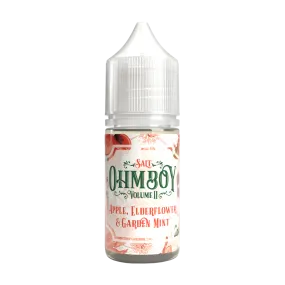 Apple Elderflower and Garden Mint Nic Salt E-Liquid by Ohm Boy Volume II