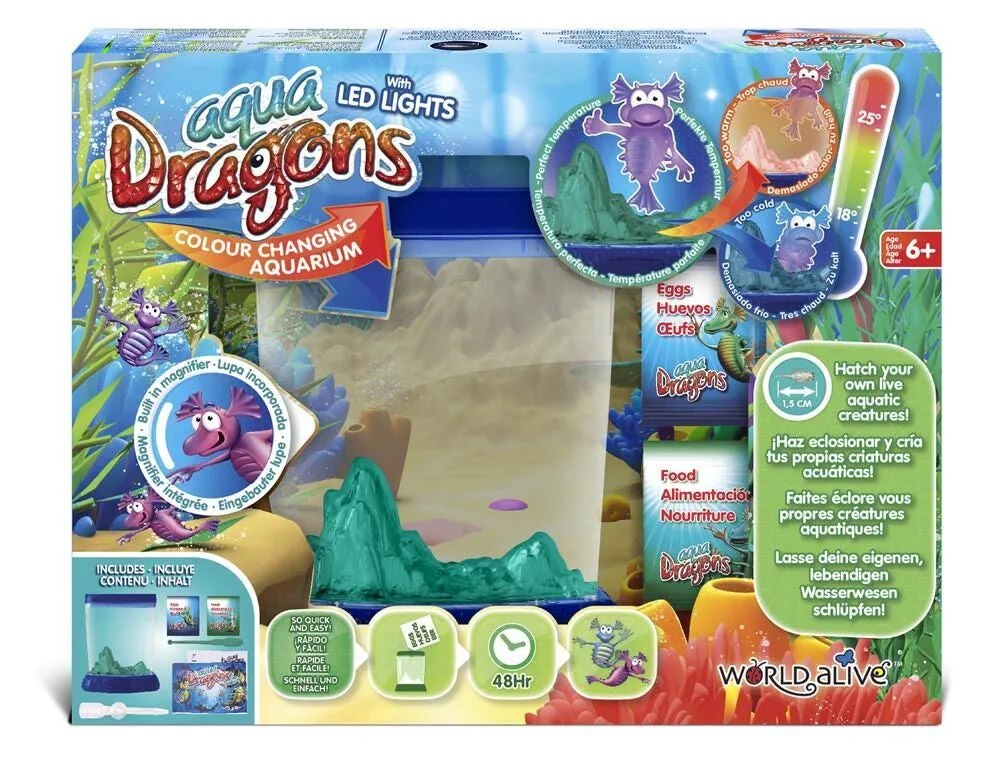 Aqua Dragon Deep Sea Habitat With Led Lights