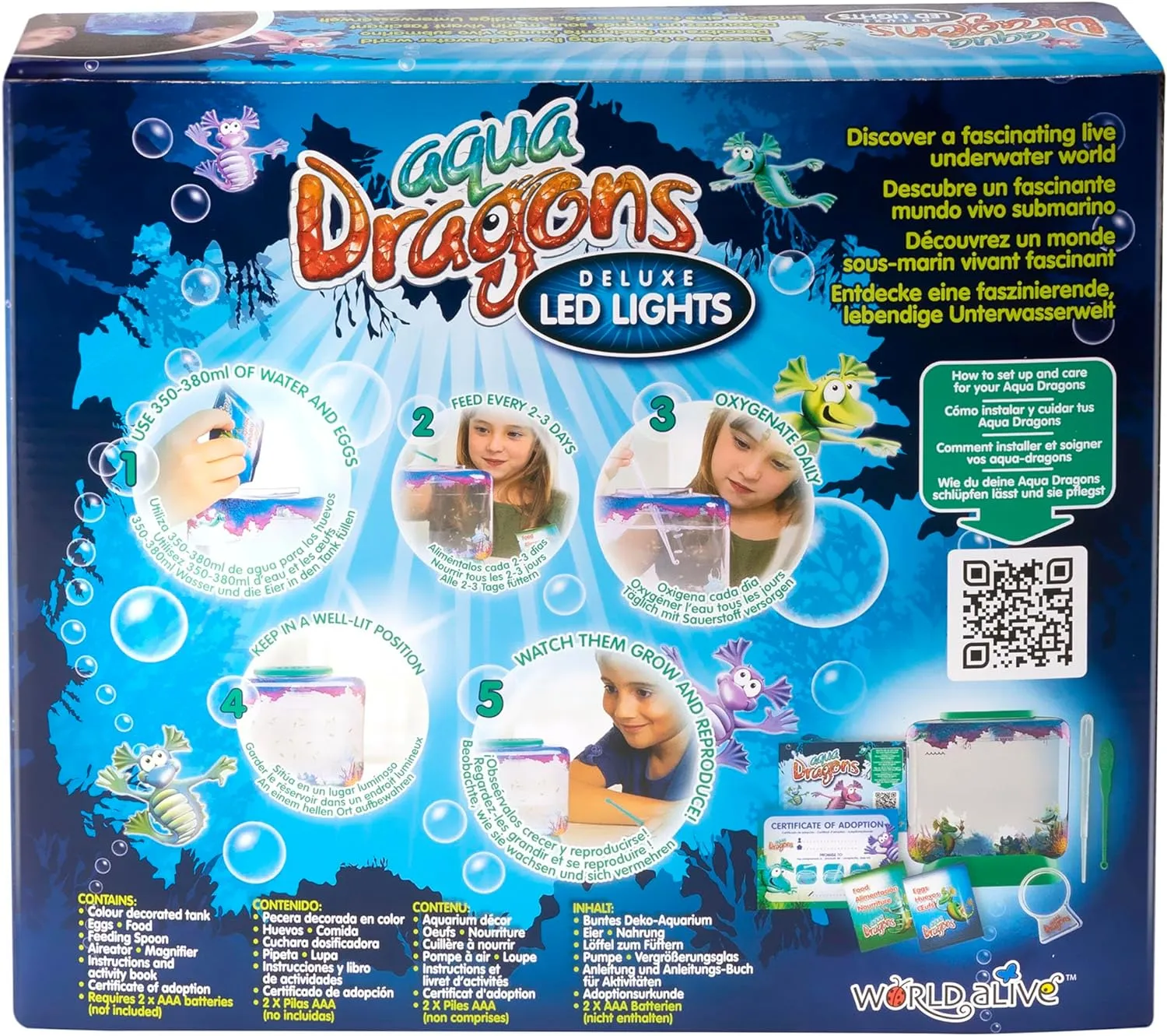 Aqua Dragons Underwater World Deluxe with LED Lights