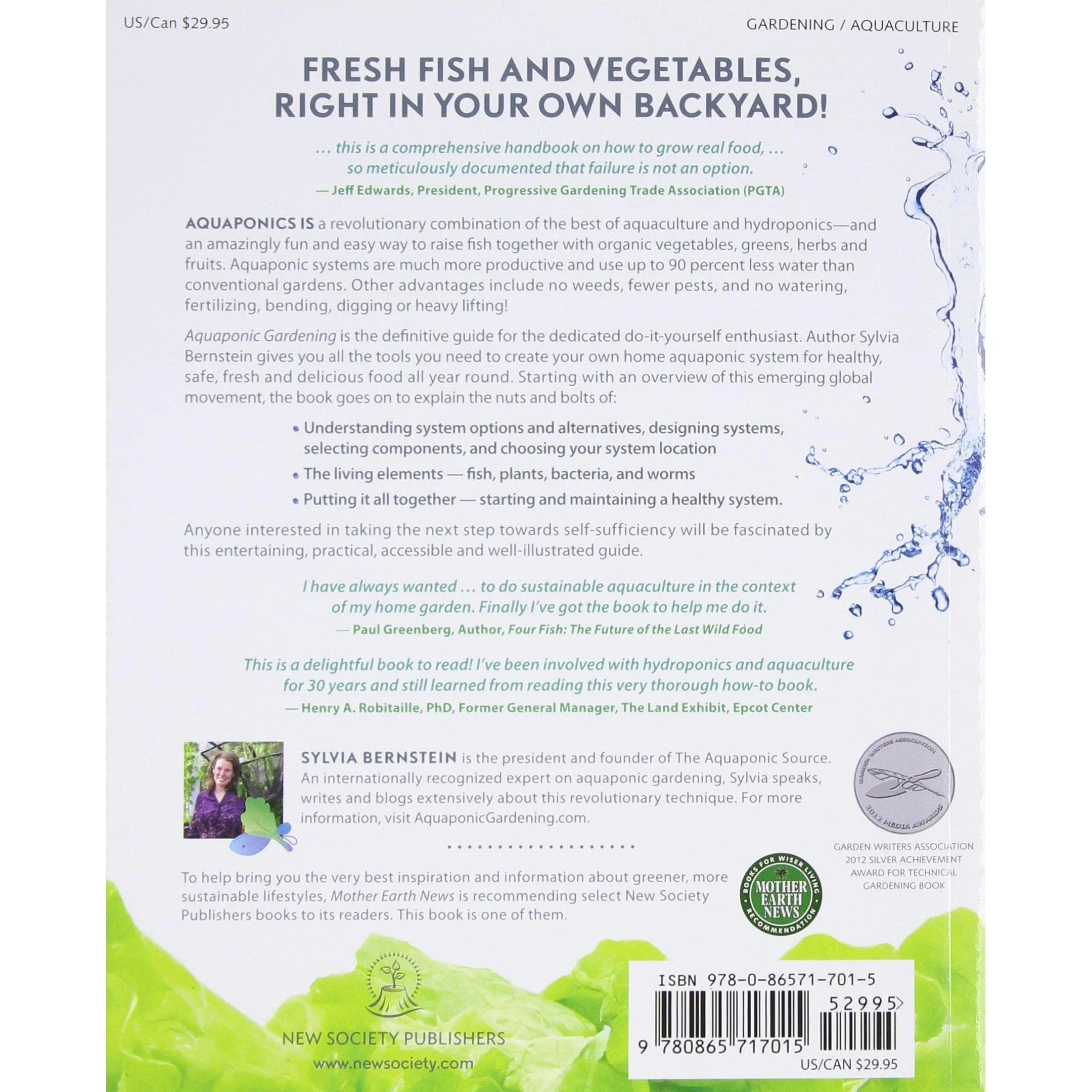 Aquaponic Gardening: A Step-By-Step Guide to Raising Vegetables and Fish Together