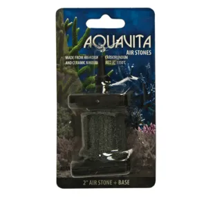 AquaVita 2" Cylinder Air Stone with Base