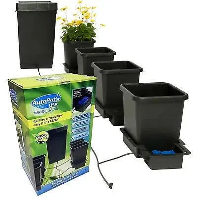 AutoPot 4-Pot Auto Watering Hydro System