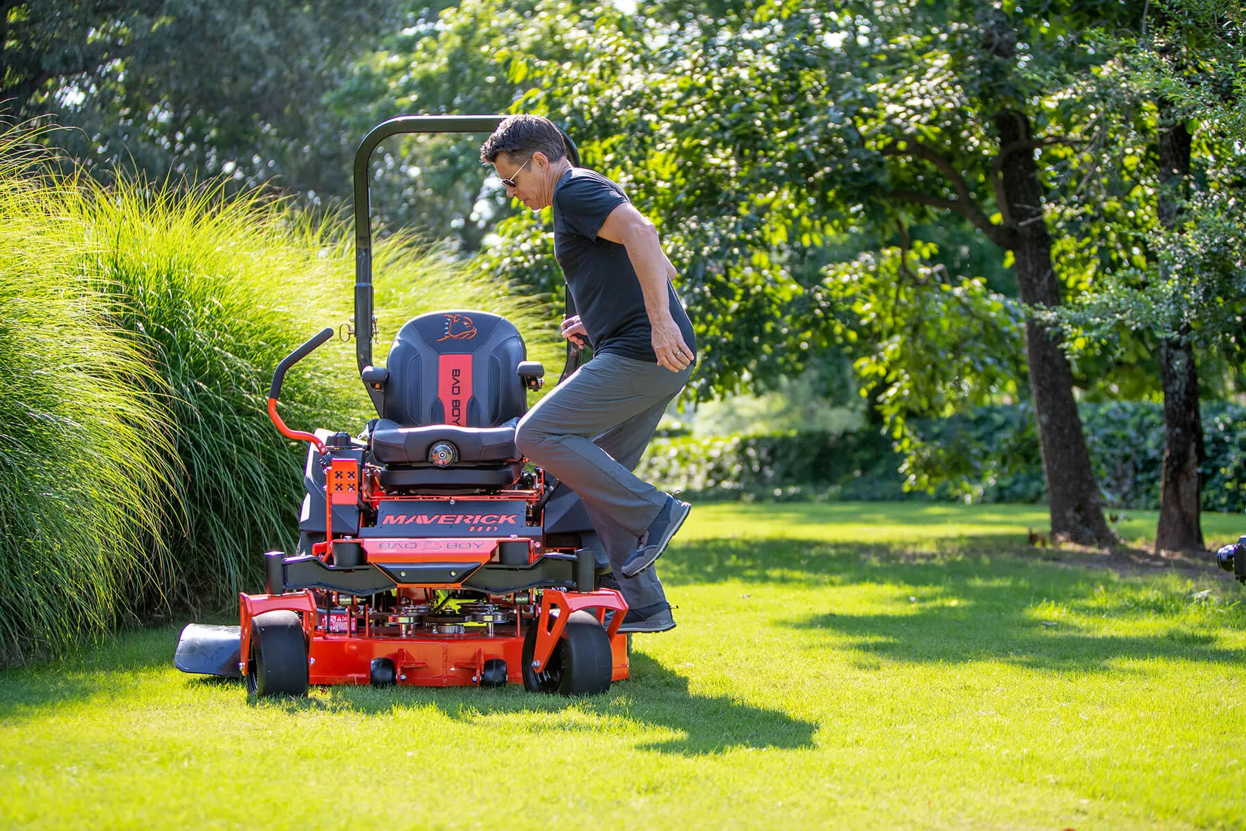 Bad Boy Maverick HD 48" Commercial Zero-Turn Mower w/ 22hp Kawasaki FX691
