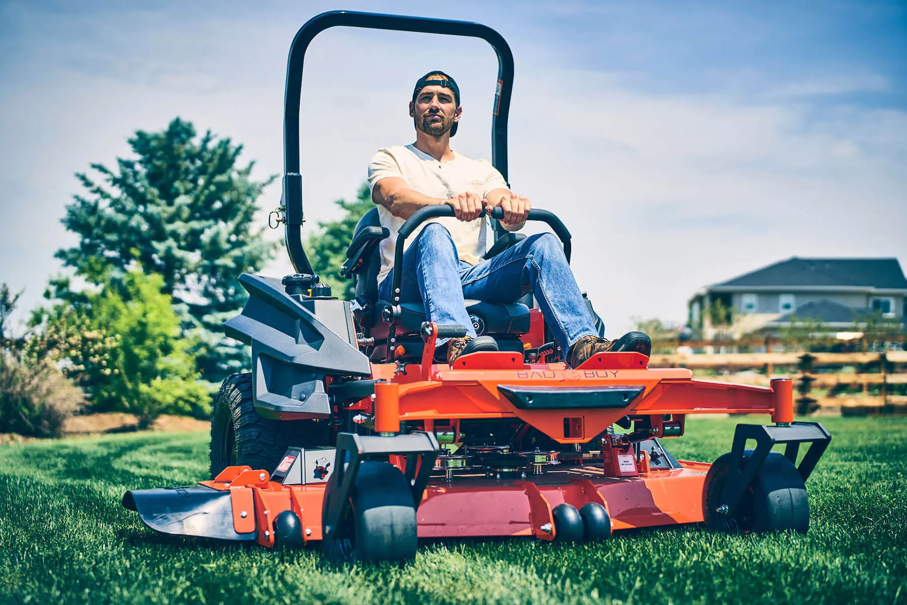 Bad Boy Rebel 54" Commercial Zero-Turn Mower w/ 26.5hp Kohler Command EFI