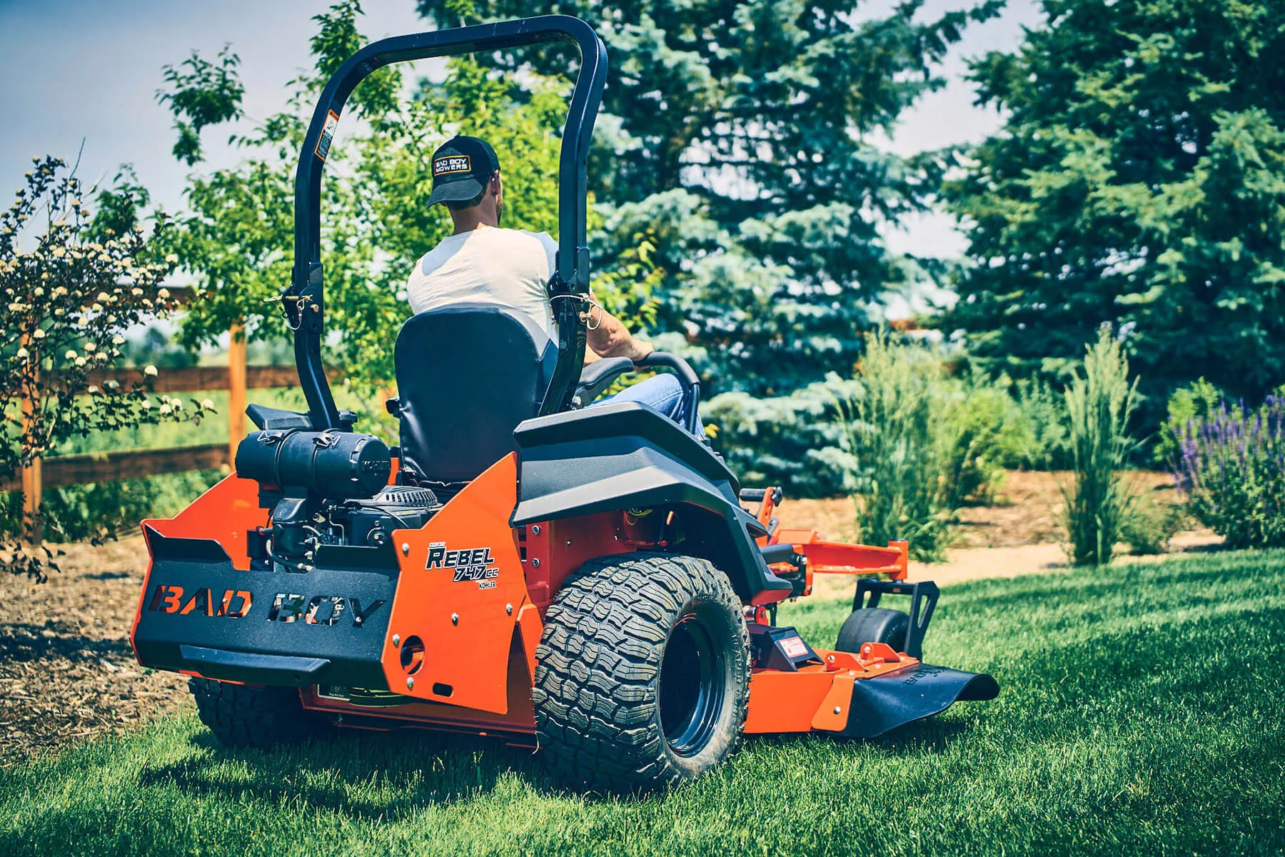 Bad Boy Rebel 54" Commercial Zero-Turn Mower w/ 26.5hp Kohler Command EFI