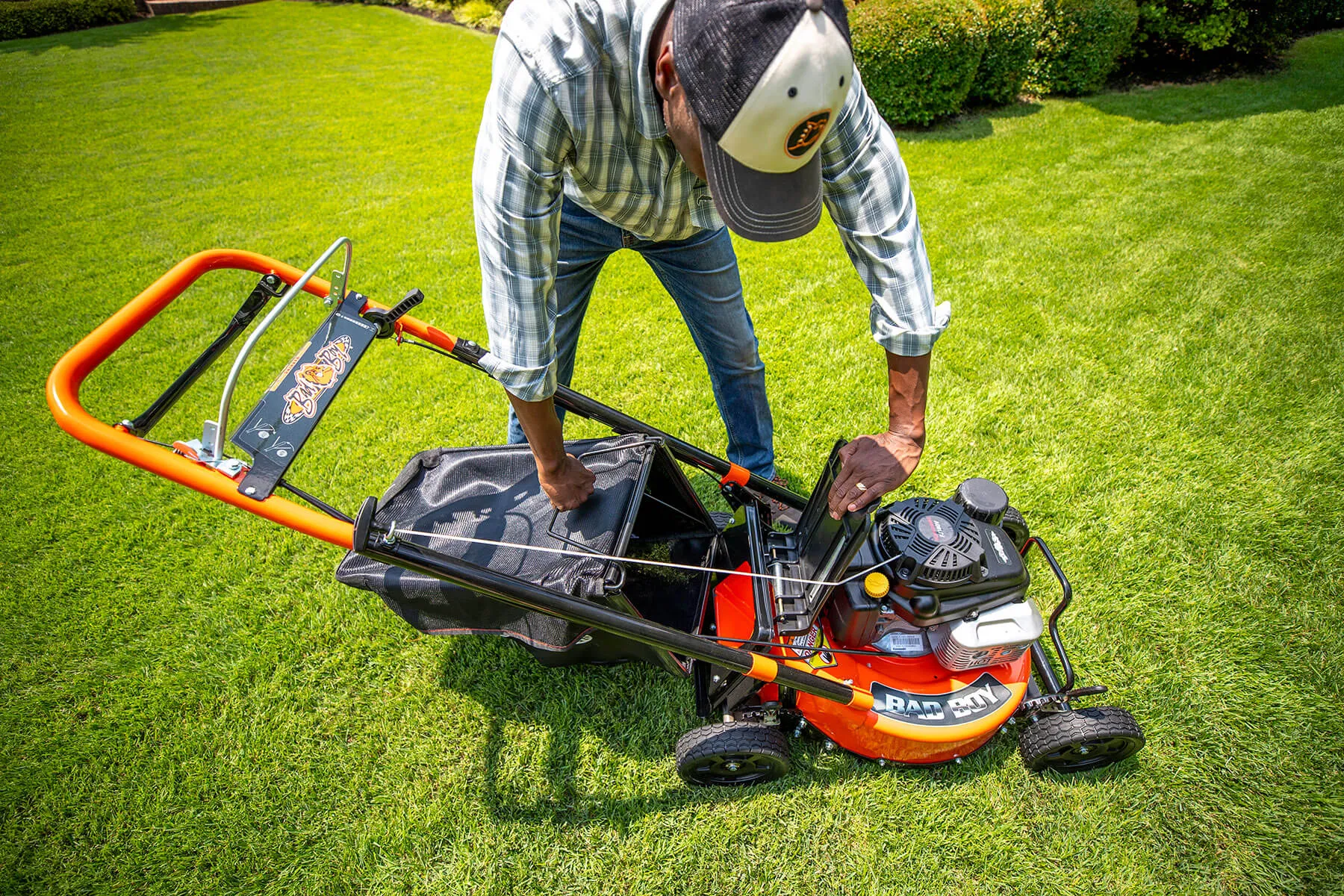 Bad Boy Self-Propelled Push Mower 21" Commercial Grade w/ 179cc Kawasaki FJ180