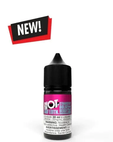 Bar EDTN - All Flavours - Riot Bar Salts - 30mL