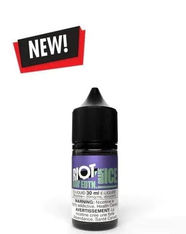 Bar EDTN - All Flavours - Riot Bar Salts - 30mL