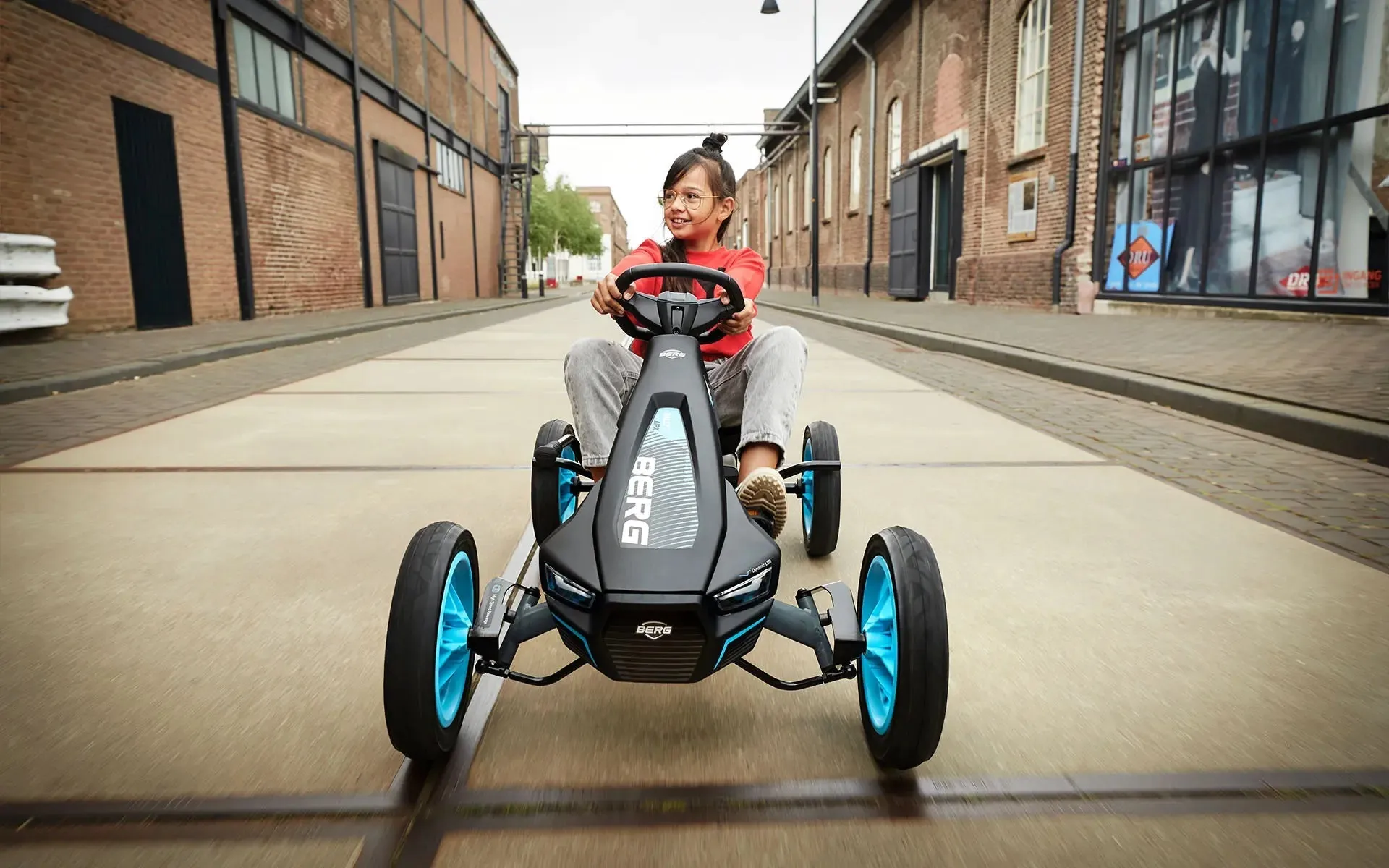 BERG Rally APX Blue Go Kart