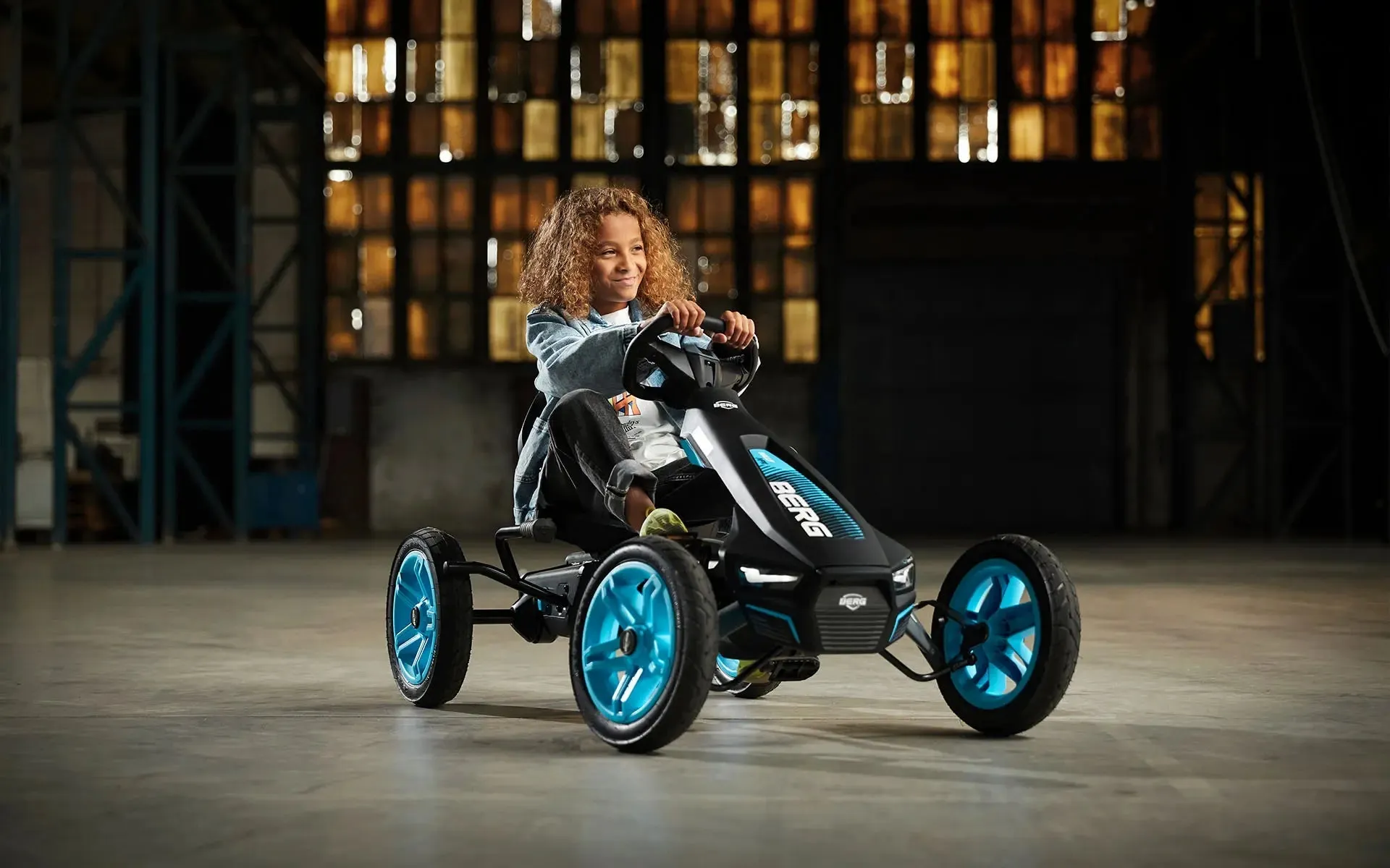 BERG Rally APX Blue Go Kart