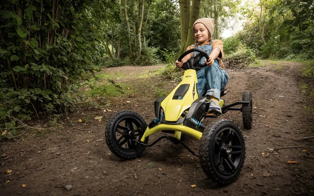 BERG Rally DRT Yellow 3 Gears Go-Kart