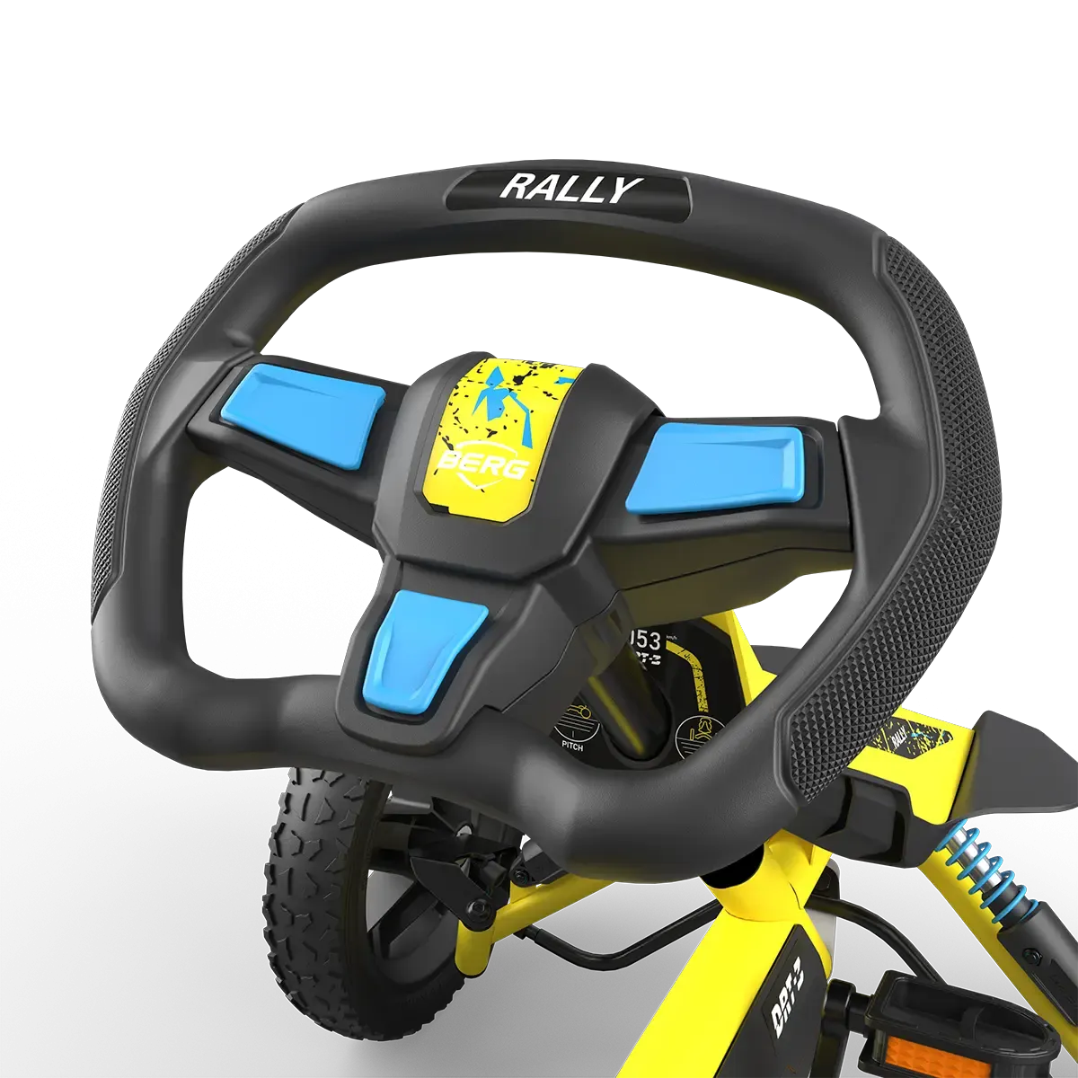 BERG Rally DRT Yellow 3 Gears Go-Kart