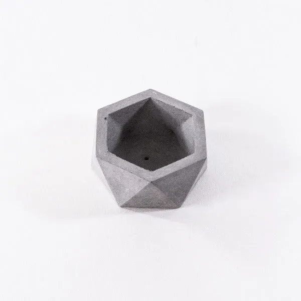 Big Hexagon Concrete Planter