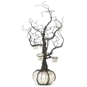 Black Wire Votive Tree