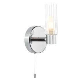 Bolton Bathroom Wall Light Polished Chrome