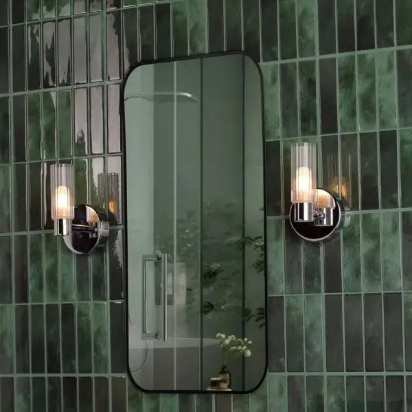 Bolton Bathroom Wall Light Polished Chrome