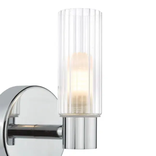 Bolton Bathroom Wall Light Polished Chrome