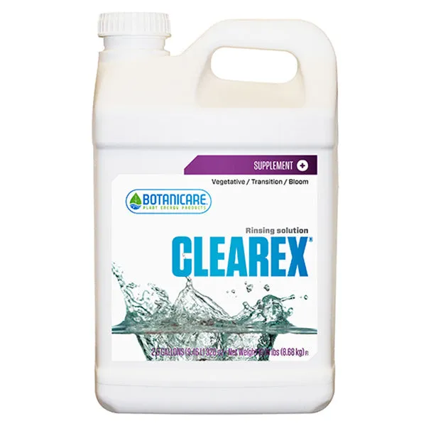 Botanicare® Clearex®, Rinsing Solution (2.5 Gallons)