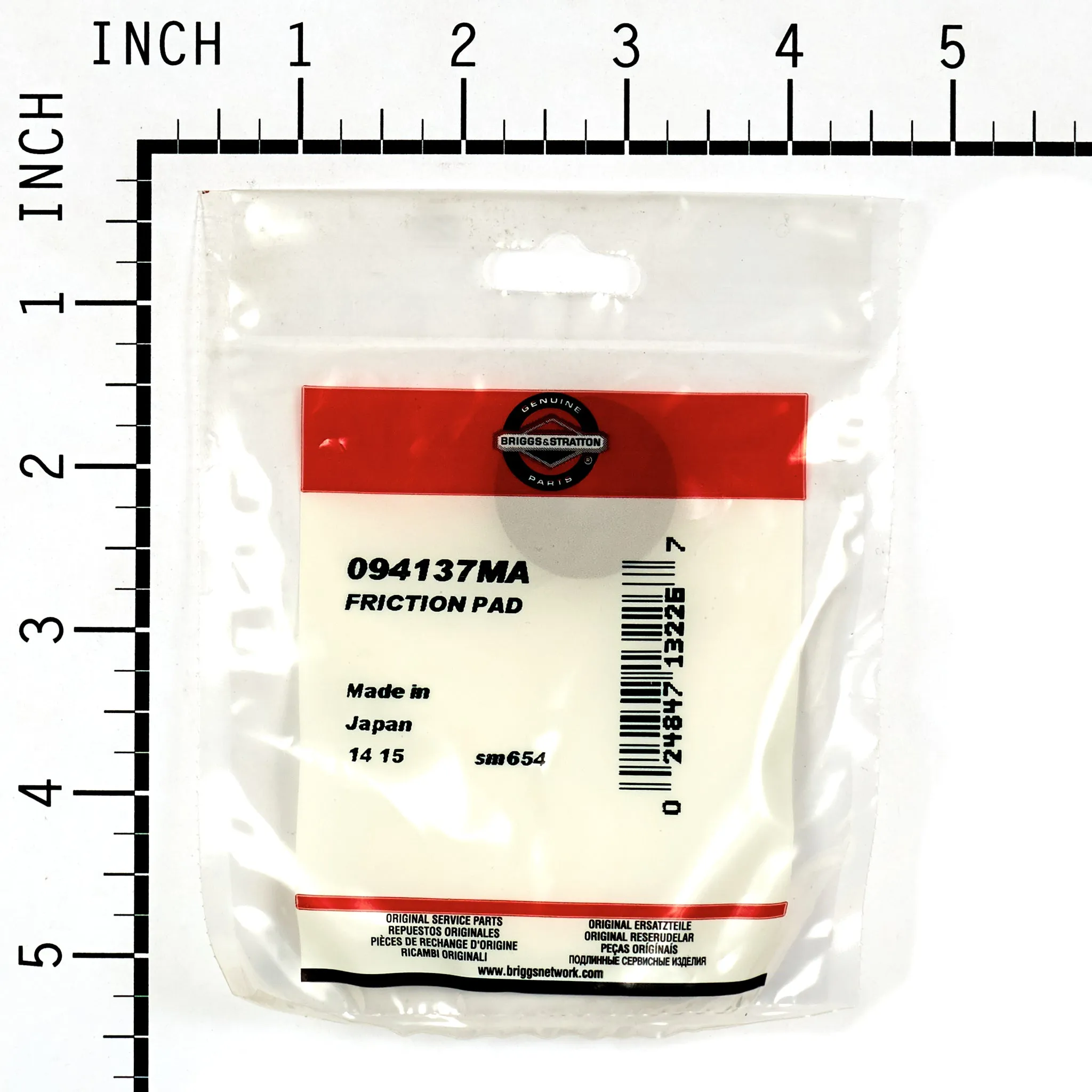 Briggs and Stratton 94137MA FRICTION PAD