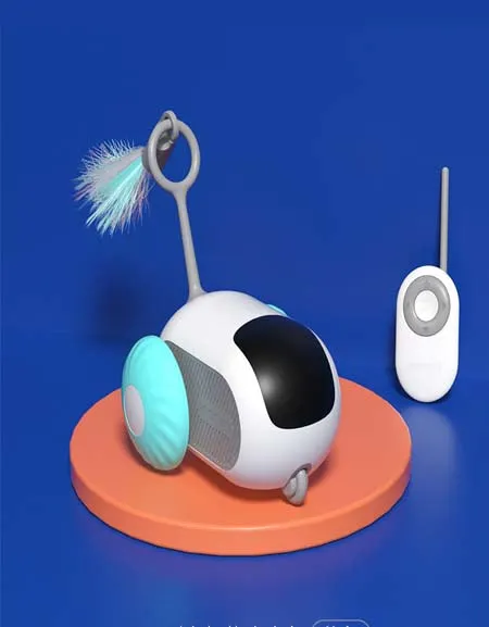 Crazy-Joy Car, Remote Control Electric Cat Toy